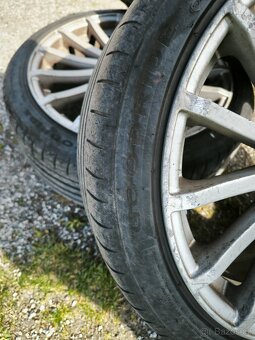 ALU kola Ford Focus 5x108 R18 s letními pneu - 7