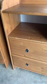 Ikea Leksvik komoda dřevo masiv Hemnes - 7