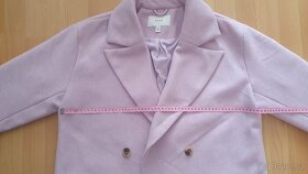 Pastelový kabátek oversize Vila - 7