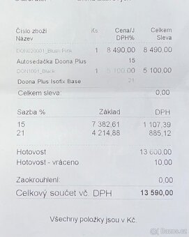 Doona+ - autosedačka s isofix základnou - 7