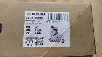Kolečkové brusle Tempish S.R.PRO bílé vel.45 NOVÉ - 7
