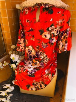 saty# kvetinove# letni# H&M# zvonoverukavy#tehotenske - 7