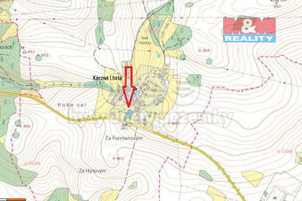 Prodej pozemku k bydlení, 1771 m², Kácova Lhota - 7