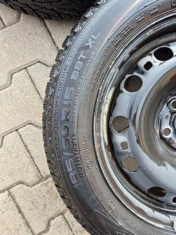 Plechové disky + pneumatiky - 7