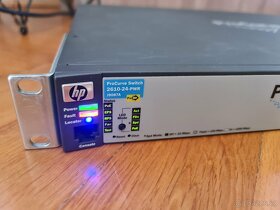 HP ProCurve switch 2610-24 PWR Pro domácí a firemní využití - 7