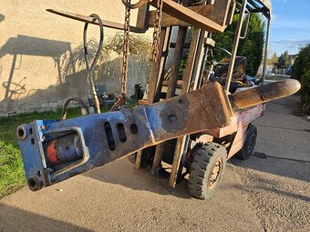 Bourací kladivo použito na Jcb 3cx možno i bagr - 7