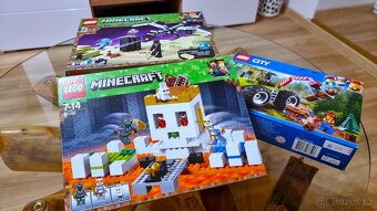 Set 3ks Lego Minecraft 21151,21145 a City 60181 - 7
