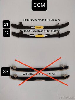 Nože Bauer,RAMONEDGE,CCM - 7