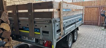 Přívěsný vozík, vlek za auto 3x1.5m, 1500kg. - 7