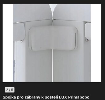 Zábrany na postel 180x200 - 3 strany - 7