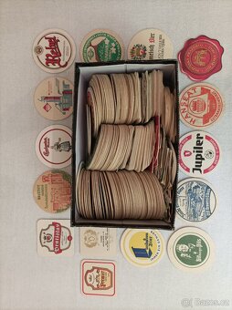 Pivní tácky, etikety,vignety, sirky - 7