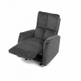 Křeslo s polohováním šedé barvy TV-S8449 GREY2 pro maminky - 7