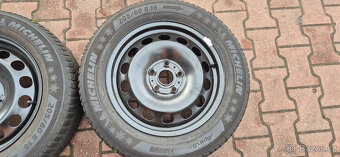 Plechové disky VW Troc 5x112 6x16 ET43 205/60r16 zimni - 7