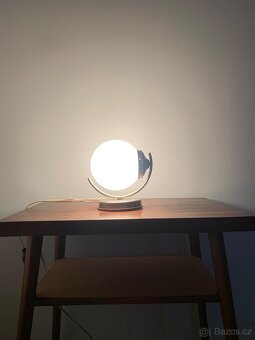 Retro lampička ArtDeco chrom - 7