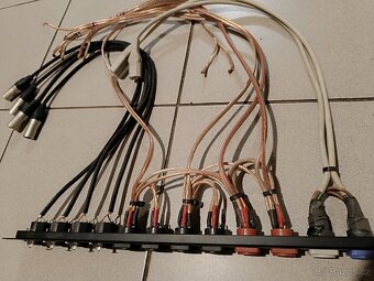 Rackové 19" panely XLR a speacon - 7