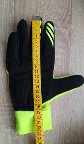 Zimní cyklistické rukavice KLS Beamer neon - 7