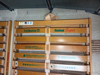Prodám špičkové kvalitní lamelové polohovací rošty 100 x 200 - 7
