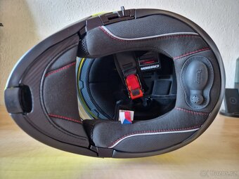 Výklopná moto přilba Cassida Compress 2.0 Refraction XXL - 7