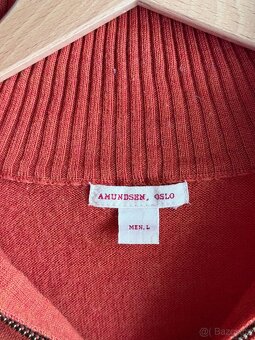 Zánovní luxusní merino svetr Amundsen Peak Half Zip - 7