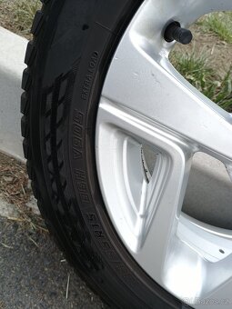 Originální ALU kola Hyundai i10 R15 + zimní pneu - 7