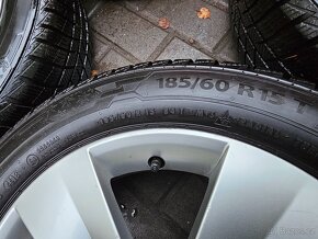 ALU kola zimní Škoda 5x100 Fabia III Rapid R15 Matone - 7