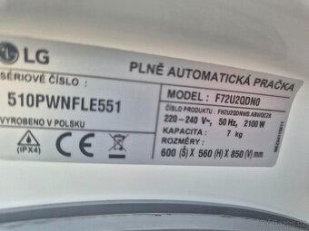 LG A+++ ZÁRUKA DOPRAVA INSTALACE PŘEDVEDENÍ - 7