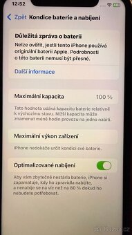 iPhone XR 64GB blue modrý pěkný stav - 7