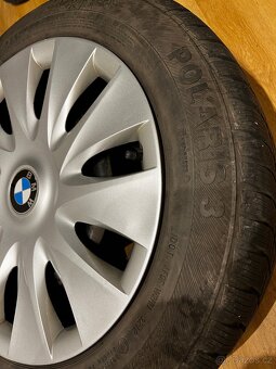 Plechová kola BMW + zimní pneu - 7