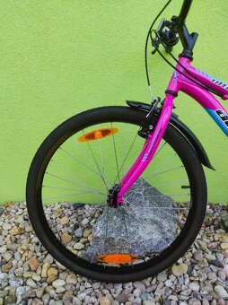 Značkové dětské kolo Author Ultima 24" (růžová) - 7