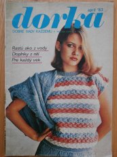 9 x slovenský módní časopis DORKA. 1975, 1977, 1979, 1982 - 7