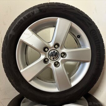 VW TOURAN/GOLF 5x112 R16 ET50+LETNÍ 205/55R16 6mm - 7
