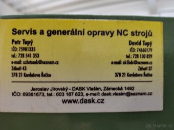 Prodám malý přesný soustruh Weiler 120CNC - 7