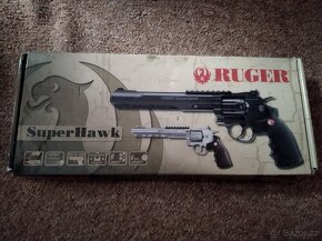 Airsoft Revolver Ruger SuperHawk 8" černý AGCO2 - 7