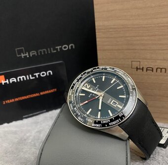 Hamilton, model Broadway GMT, orig. hodinky, NOVÉ - 7