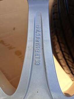 ALU litá hliníková kola Mercedes 5x112x66,6 ET53 7,5Jx17H2 - 7