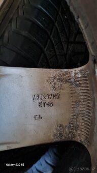 AUDI ORIG ALU 235/45/17 97V XL - ET-45, ZIMNÍ - Č- 79 - 7