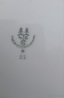 Staré talíře 24 kusů - 7