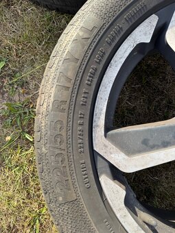 Prodám alu sadu Dotz s letními pneu 225/55/17 - 7