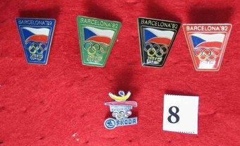 asi 90 ks odznaků - různé - ČSFR - cca 1970 - 1999 - 7