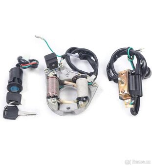 Benzínový motor Futchoy 4T 125 ccm, elektrostartér - 7