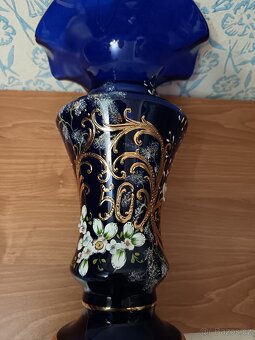 Prodám modrou skleněnou - 7