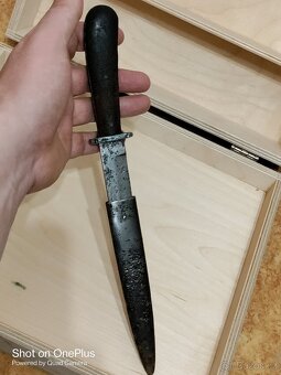 Útočný nůž Puma Solingen tzv.Boťák/Holínkác včetně pochvy - 7