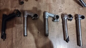 Chrom řídítka na kolo a představce - 7