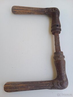 Mosazné kliky dveří - 7