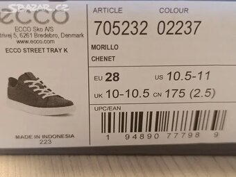 Nové dětské kožené boty Ecco vel.28 - 7