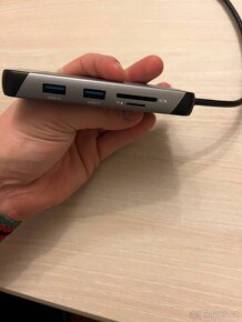 Dokovací stanice HUB PORT USB KAKEL LAN - 7
