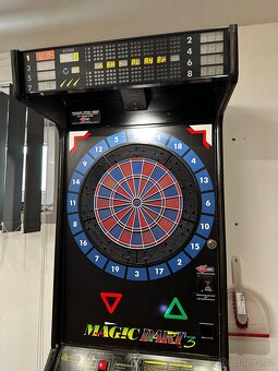 Šipky, šípkový automat Magic Darts 3 - 7