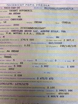 Chrysler 300C 3,0 V6 CRD 24V Automatic Platinum, r.v. 2012 - 7