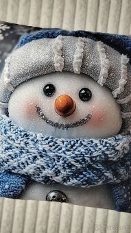 4x "Vánoční" povlak na polštář 45x45 cm - 7