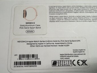 Apple Watch 6 40mm RoseGold - 7